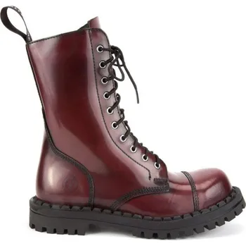 Dámské polobotky Kožené workery Altercore 351.burgundy burgundské 83X, EUR 39