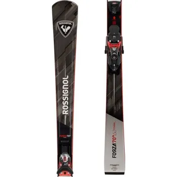 Sjezdové lyžování Unisex sjezdové lyže Rossignol FORZA 70' TI KONECT + SPX 14 KONECT GW 181 Černá, Šedá, Červená