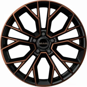 Alu kolo MAK Alu kola Mak Stilo-D 10X21 5X112 ET38 Black & Bronze 66.6
