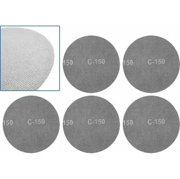 Brusný papír Brusná mřížka na suchý zip, 225 mm, zrnitost P150, 5 ks, Geko G78844