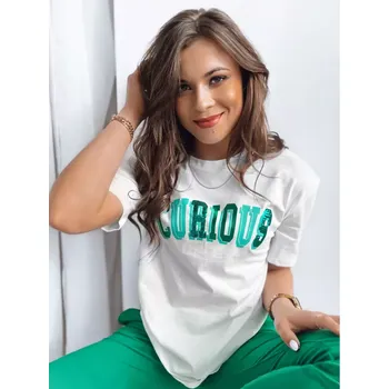 Dámská móda Dámské tričko DSTREET CURIOUS RY2170 BÍLÁ M