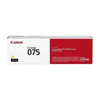 Počítačové příslušenství Canon originální toner 075 Y, 6362C002, yellow, 1300str.