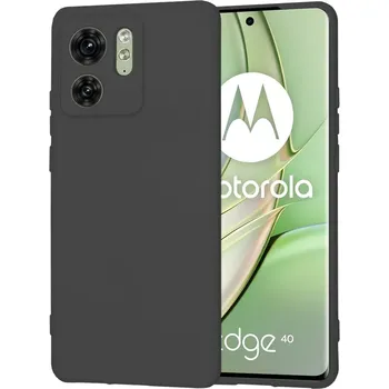 Pouzdro na mobilní telefon Kryt Motorola EDGE 40 / EDGE 2023 Techsuit SoftFlex - black