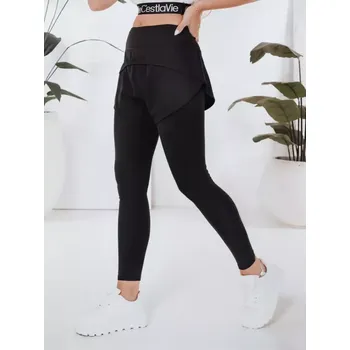 Dámské kalhoty Dámské kalhoty DSTREET UY2722 ČERNÁ S