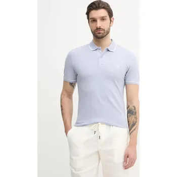 Pánské oblečení Polo tričko Calvin Klein Jeans J30J315603 modrá 05A, vel. M