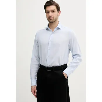 Pánská košile Bavlněná košile Paul&Shark modrá barva, regular, s klasickým límcem, 25413116CF 05X, vel. 41