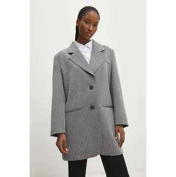 Dámské sako Sako Answear.LAB šedá barva 5307.TWK 90X, vel. M