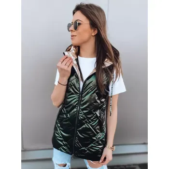 Dámská vesta Dámská vesta DSTREET TY2593 ZELENÁ L