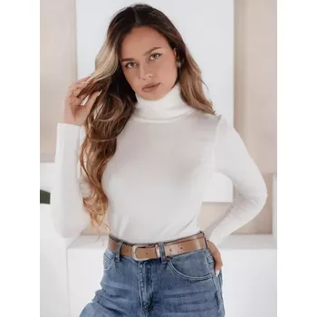 Dámský svetr Dámský svetr DSTREET MY2491 BÍLÁ S/M