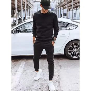 Černá tepláková souprava bez kapuce AX0606 Velikost: XL