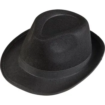 Klobouk Cylinder Černý Gangsterský Al Capone