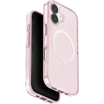 Pouzdro na mobilní telefon UNIQ MagClick Clario MagSafe kryt iPhone 17 Primrose Pink