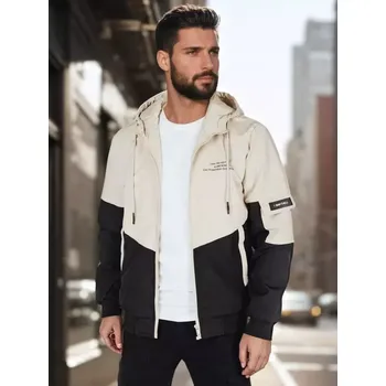 Pánská casual bunda Pánská bunda DSTREET TX5027 BÉŽOVÁ XL