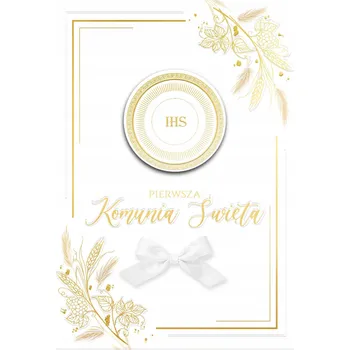Fotoalbum Album k Prvnímu svatému přijímání, formát A5 (zlatá kulatá Hostie)