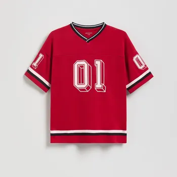 Reserved - Tričko s potiskem - hnědá - 289GS-83X - 289GS-83X-128