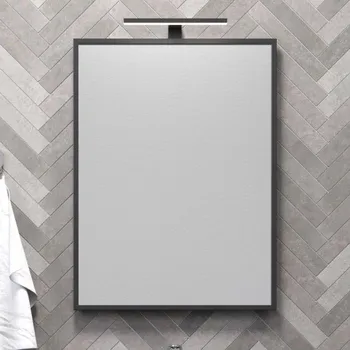 Zrcadlo BATH DELUXE 01-060-05-02-00 - Koupelnové zrcadlo BORGSTED 60x80 cm černá