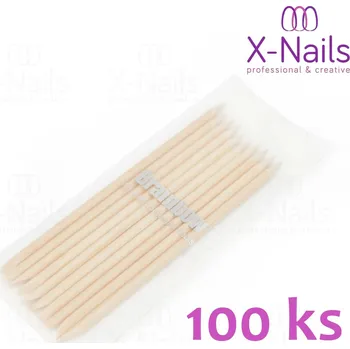 Pomerančové dřívko na nehty střední - POMERANČOVÁ DŘÍVKA 100 ks