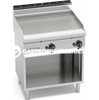Kuchyňský gril Grilovací rýhovaná plotna Bertos G7FR8M-2