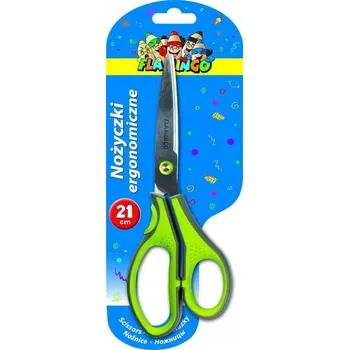 Kancelářské nůžky Flamingo 21 cm