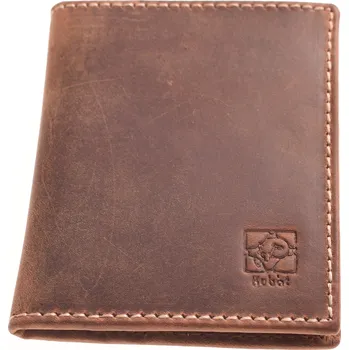 Peněženka Kubát Kůže Kubát Knížka 765042Dhun Hnědá