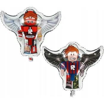 Balónek Fóliový balónek oboustranný ROBLOX hra narozeniny 53cm herní dekorace