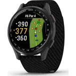 Garmin Approach S50 | Hliníková luneta Slate, nylonový řemínek Black ComfortFit Hliníková luneta Slate, nylonový řemínek Black ComfortFit
