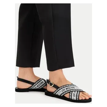 Dámské sandále Sandály LOVE MOSCHINO San Lod Micro20 JA16142G0MIX200A Černá 38