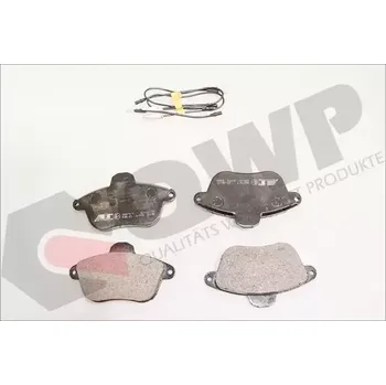 Brzdová destička QWP Sada brzdových destiček QWP WBP141
