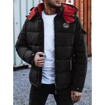 Pánská casual bunda Pánská bunda DSTREET tx4930 ČERNÁ XXL