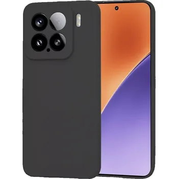 Pouzdro na mobilní telefon Kryt Xiaomi 15, Techsuit SoftFlex - černý