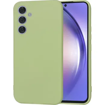 Pouzdro na mobilní telefon Kryt Samsung Galaxy A54 Techsuit SoftFlex - matcha