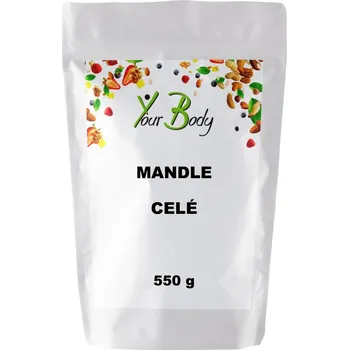 Mandle celé 550g