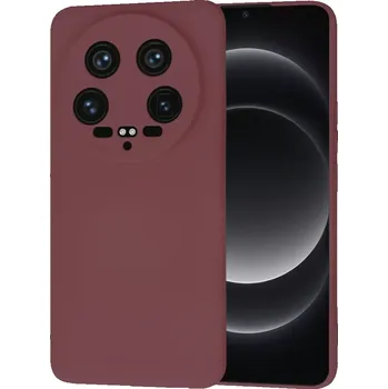 Pouzdro na mobilní telefon Kryt Xiaomi 14 Ultra Techsuit SoftFlex - plum red