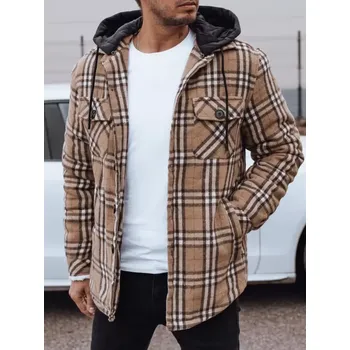 Pánská casual bunda Pánská bunda DSTREET tx4955 BÉŽOVÁ M