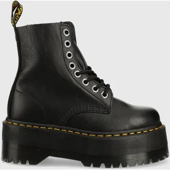Dámská zimní obuv Kožené workery Dr. Martens 1460 Pascal Max dámské, černá barva, na platformě, DM26925001 99X, EUR 37