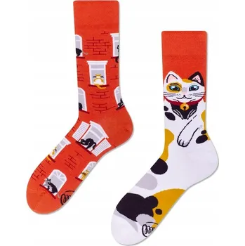 Pánské oblečení Many Mornings Ponožky City Cat vícebarevné, velikost 39-42