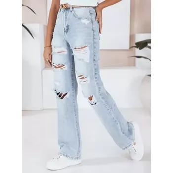 Dámské džíny Dámské džíny DSTREET UY2801 MODRÁ XL