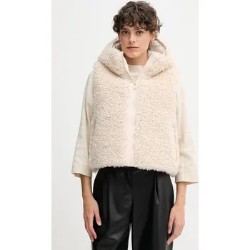 Dámská vesta Vesta Save The Duck AYLA D82501W.CURL21 béžová 02X, vel. S