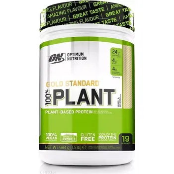 Protein Protein Optimum Nutrition veganský, bez aspartamu, příchuť vanilka, 684 g