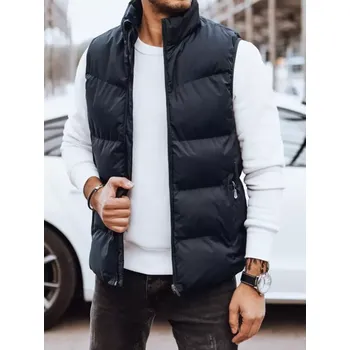 Pánská bunda Pánská vesta DSTREET TX4570 TMAVĚ MODRÁ XXL