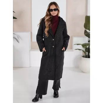 Dámský kabát Dámský kabát DSTREET NY0754 ČERNÁ M