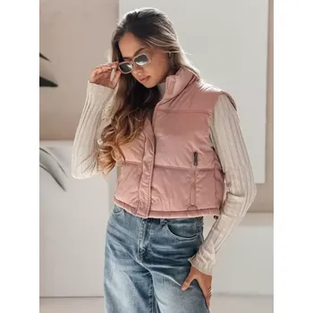 Dámská vesta Dámská vesta DSTREET TY5199 RŮŽOVÁ XL