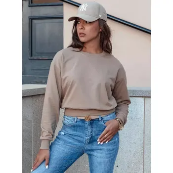 Dámská mikina Dámská mikina DSTREET KARAMELOVÁ L