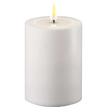 Svíčka LED svíčka Deluxe Homeart 7,5 x 10 cm RF.UL.0005 bílá 00X