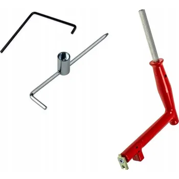 Dveřní kování Montážní servisní klika pro kování ROTO + 2 KLÍČE PRO NASTAVENÍ