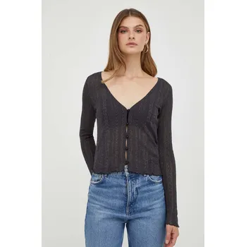 Dámský svetr Kardigan Guess dámský, černá barva, lehký W3YR11.Z36L0 99X, vel. XS