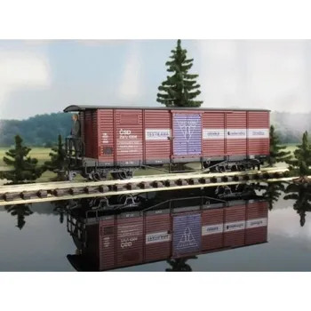 Modelová železnice H0e - limitovaná edice - nákladní vůz Za/u 4304 n.p. TEXTILANA ČSD