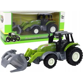autíčko Traktor Bagr Zelený Krokodýlek Zemědělské Vozidlo