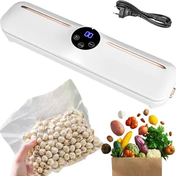 Vakuovačka Vakuová balička potravin + 10 sáčků – kompaktní vakuovačka pro domácí i profesionální použití