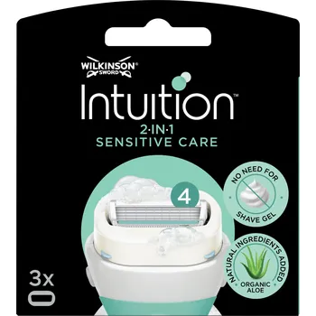 Náhradní hlavice do holicího strojku Wilkinson Sword Intuition Sensitive Care 2v1 3 ks